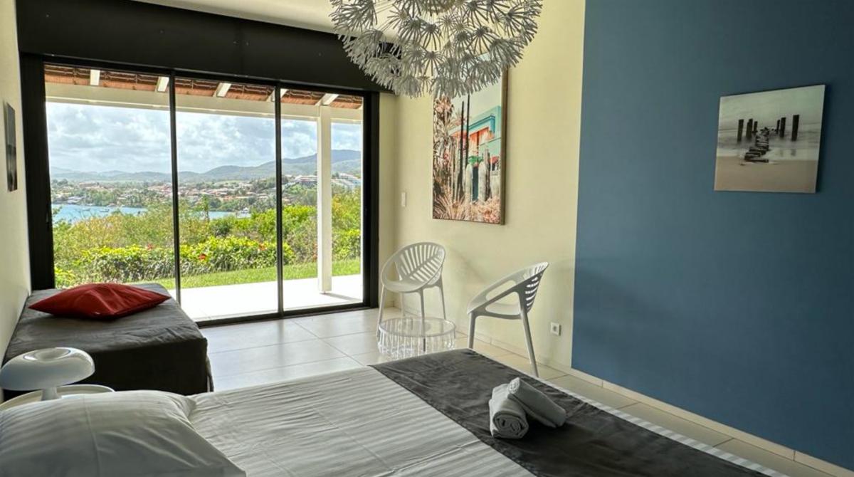 Location villa luxe Trois Ilets Martinique - La chambre 3